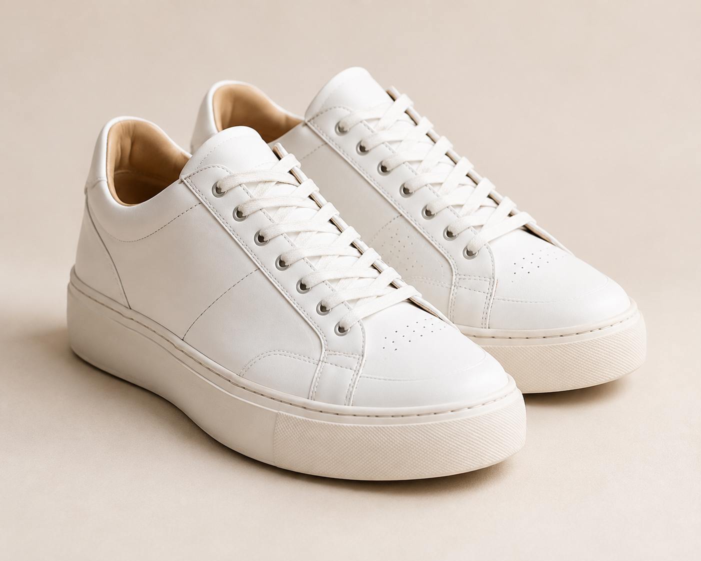White trainers